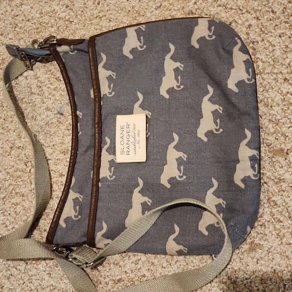 Sloane Ranger Horse Crossbody Satchel Bag